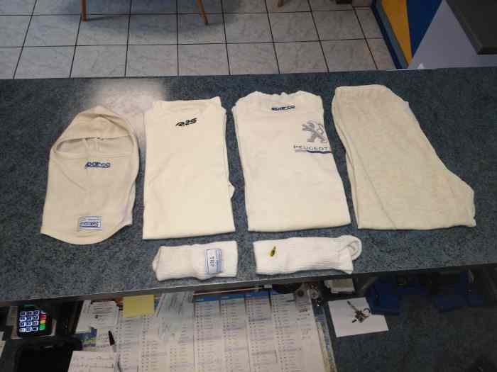 Pack sous vêtements ignifugés