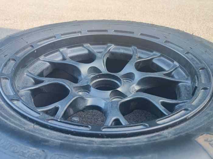 4 jantes Compomotive CXR 4x100 7x13 et 9x13 2