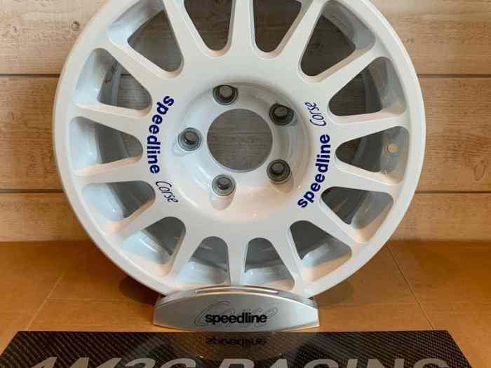 JANTE SPEEDLINE TYPE 2118 SKODA FABIA R5 TERRE/NEIGE BLANC