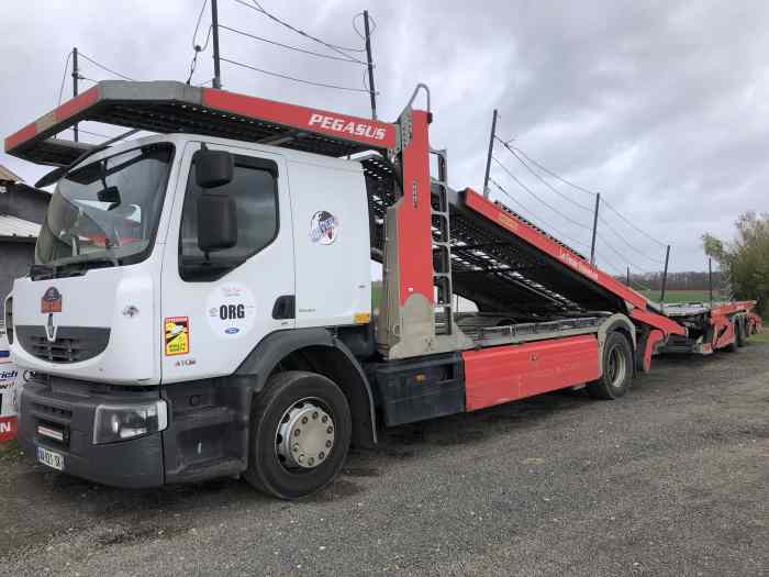 CAMION PORTE VOITURE RENAULT / LOHR 0