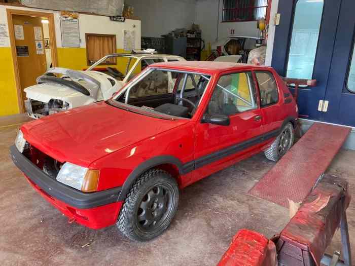 205 1.9 gti rally slalom salita 4