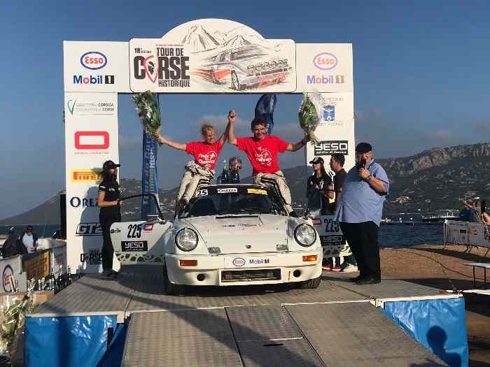 Porsche vainqueur à plusieurs reprises du Tour de Corse Historique VHRS 1
