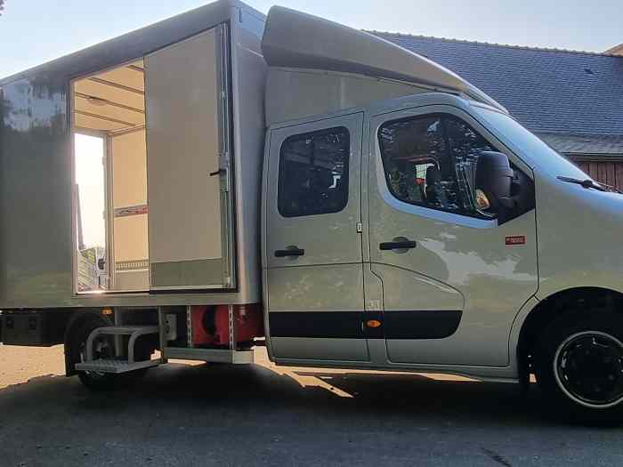 Renault master 4t5 poids lourds 7 places caisse fourgon 0