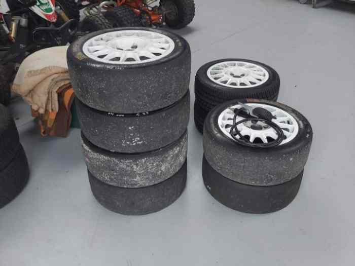 Pneus slick Michelin clio 2 cup S9C 1