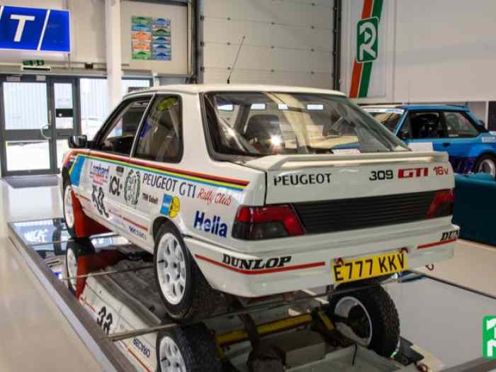 Ex Richard Burns 1988 Peugeot 309 GTI Group A 2