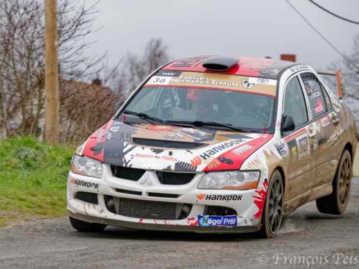 Mitsubishi Evo VIII N4 accidentée
