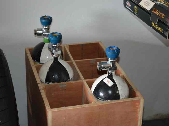Bouteille air comprimé