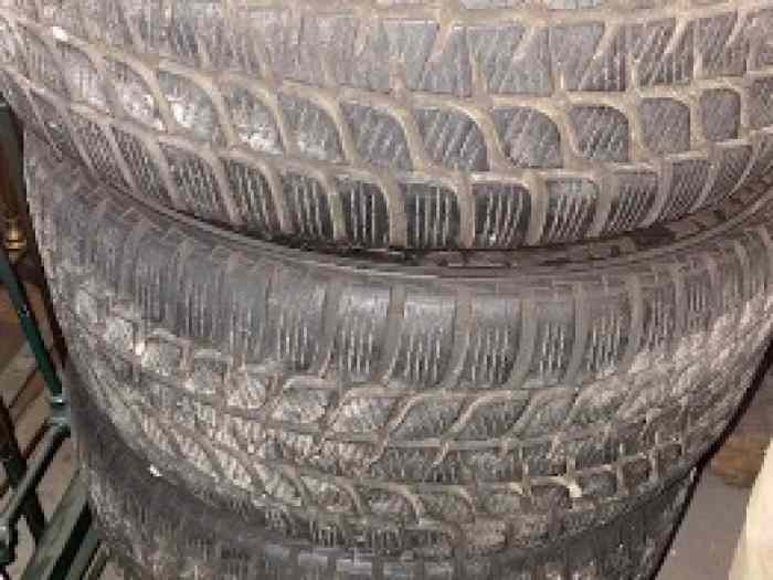 4 Jantes RONAL Audi RS4 montées pneus neige 5