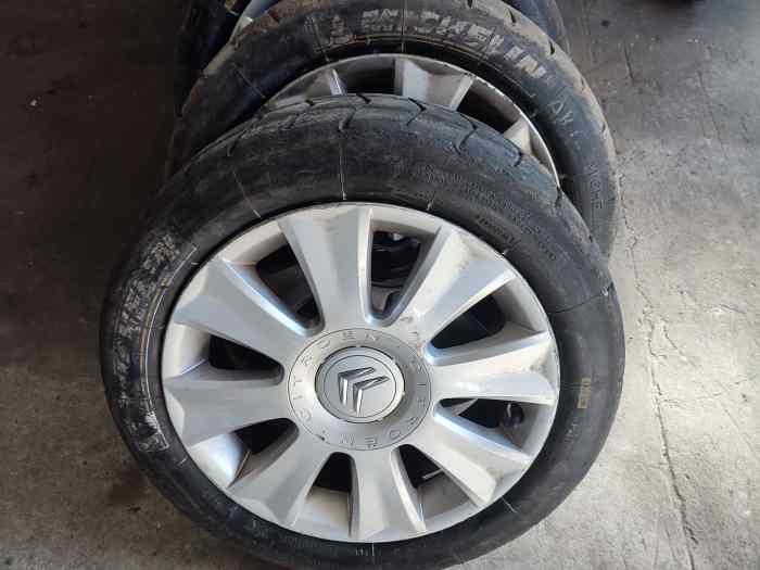 Jantes C2 VTS pneus Michelin 0