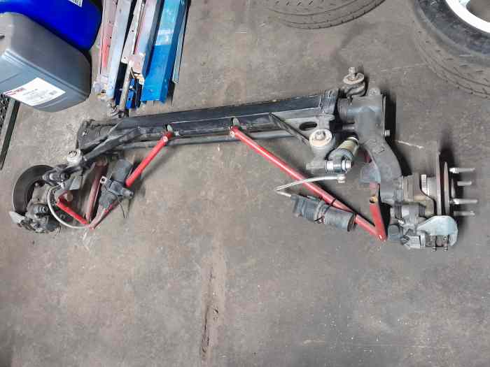 Train arriere a tirant 106 saxo