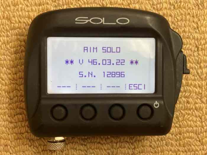 AIM SOLO GPS