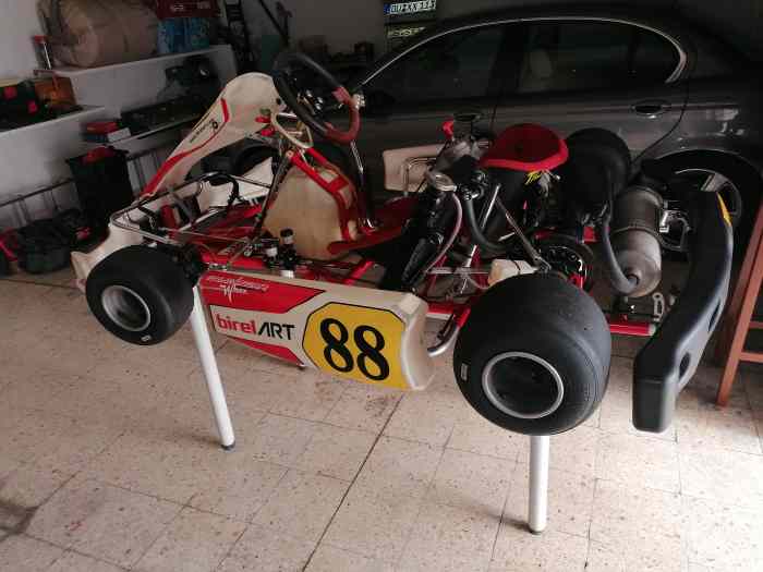 Ensemble Kart Birel 125 +Jaguar 4x4 3.0 v6 a venir chercher Region Lisbonne 1