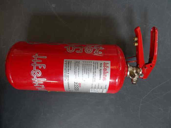 Extincteur en alu lifeline 2kg de 2010 pour voiture ou divers 0