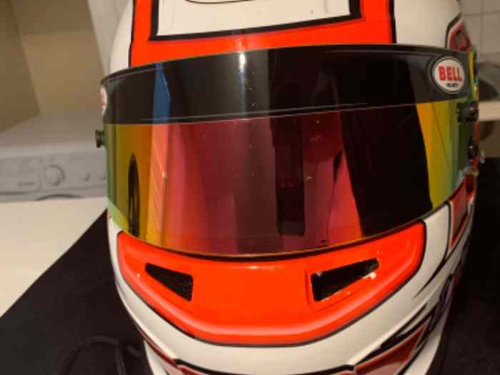 Bell RS3 Pro Red Storm HANS 4