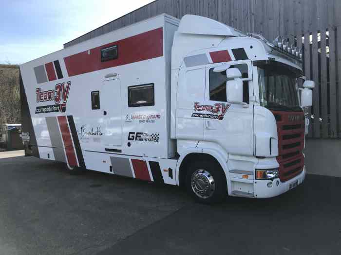 Camion atelier motorhome