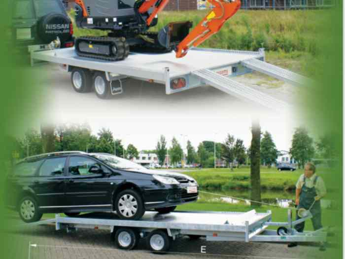 Remorque porte voiture ANSSEMS MSX3000 0