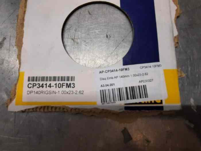 Embrayage ALCON Bi-disque 140 mm 1