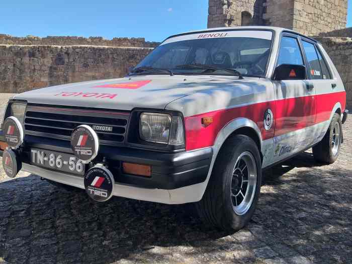 TOYOTA STARLET KP61 1.3S, 1984 - RWD - 110 HP 1