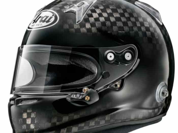 CASQUE ARAI GP-7 RC Carbone + accessoires et visière iridium / fumée NEUF Taille S 1