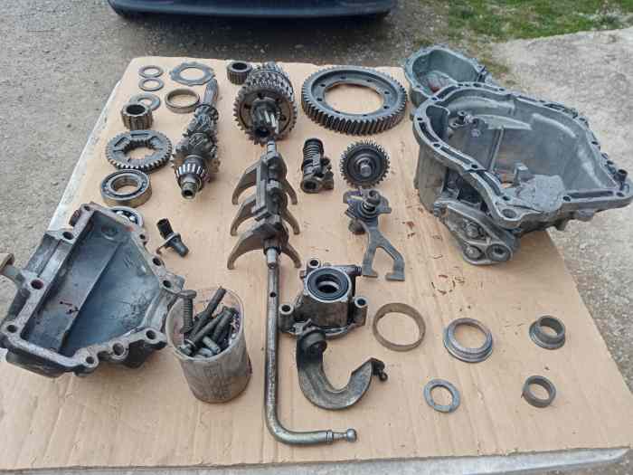Boite sman 5 crabot en pièces 206 RC GRN 2