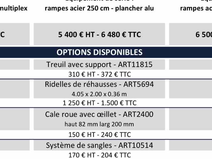 Remorque porte voiture ANSSEMS MSX3000 4
