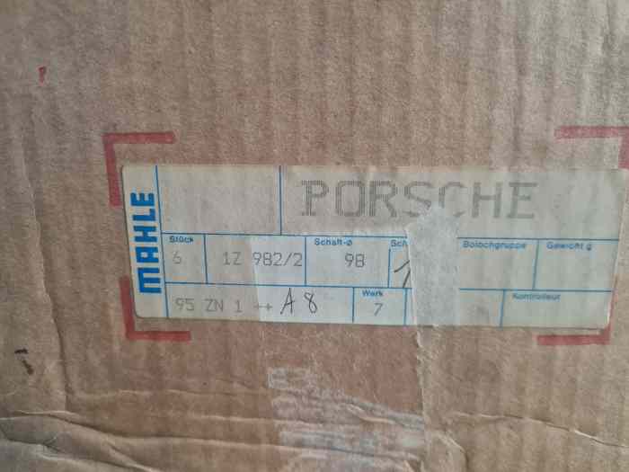Cylindre piston mahle porsche 1