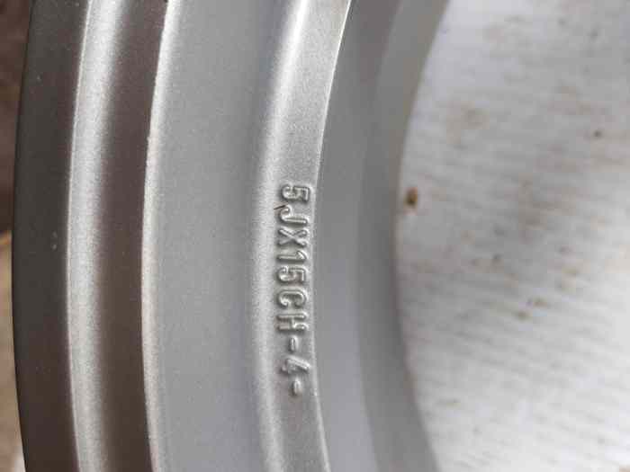 Jantes Speedline 15 pouces pour 205 rallye Gr A 3
