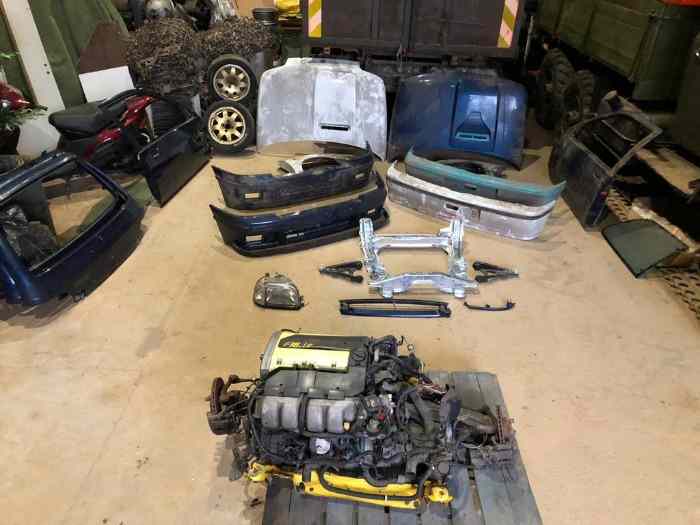 important lot pieces clio williams 2