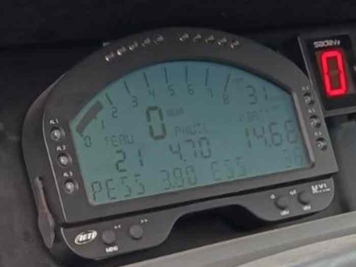 Dashboard AIM mxl Pista 1