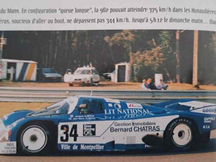 PORSCHE 962 C LE MANS 1989 ALMERAS ( KIT + MOULES ) 1
