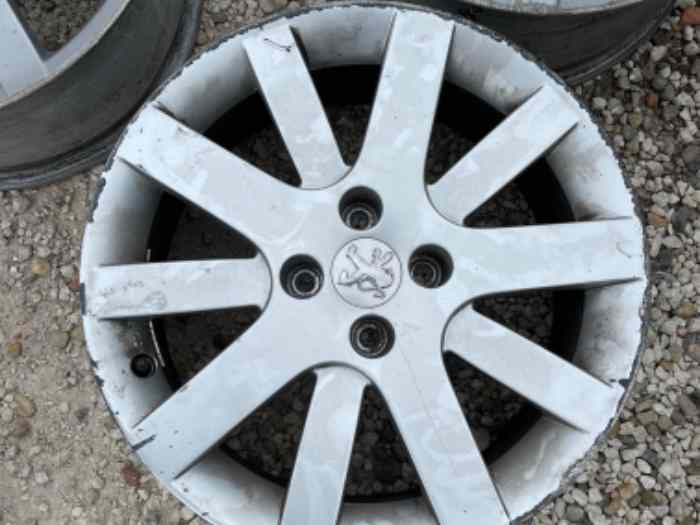 Jantes Peugeot 17 pouces 207 rc 4x108 3