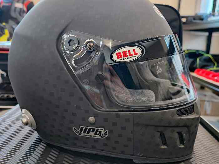 Casque carbone BELL HP6 RD taille M neuf 2