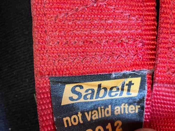 Siège baquet Sabelt GT1 2