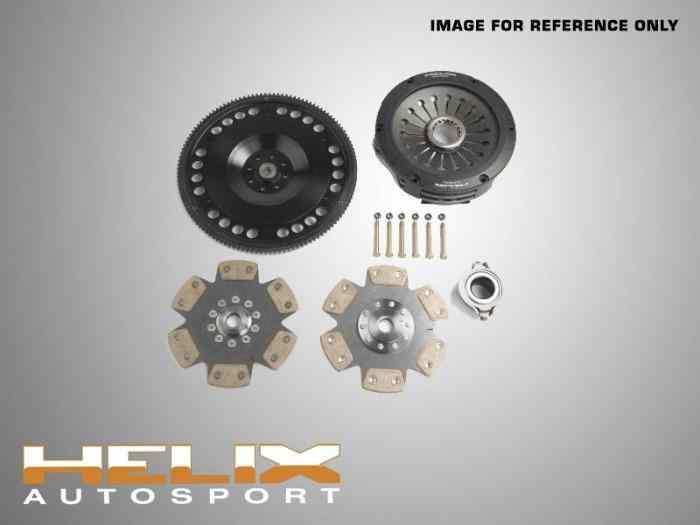 Kit embrayage bi-disque HELIX Lancer Evo 4 5 6 7 8 9