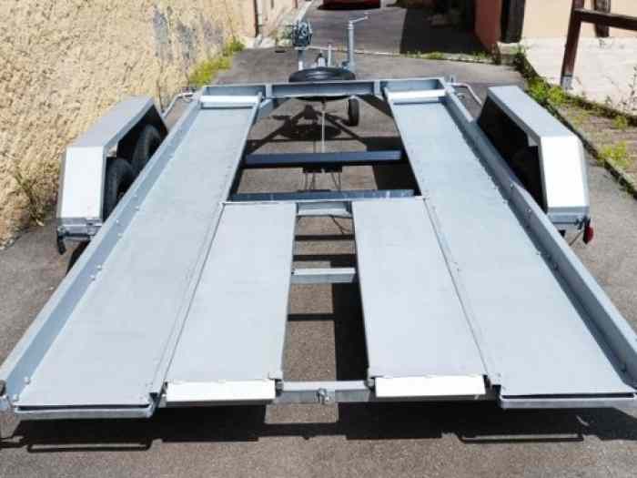 Remorque porte voiture PTAC 2T