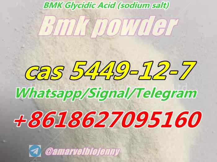 whatsapp/telegram/signal+8618627095160 supply bmk powder cas 5449-12-7 2