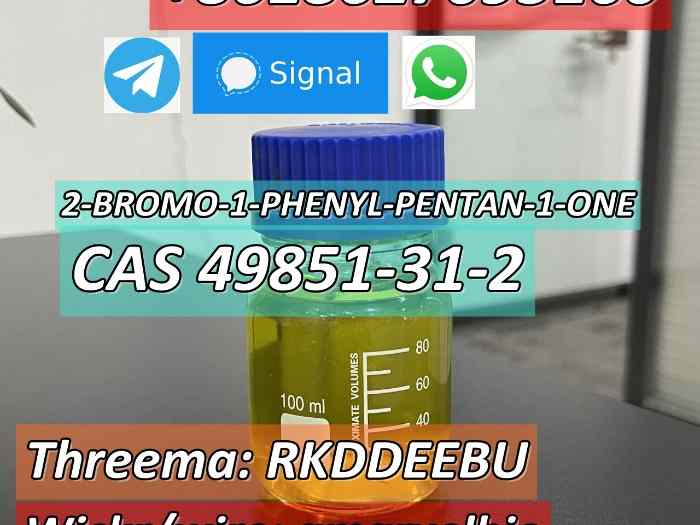 HIgh quality 2-BROMO-1-PHENYL-PENTAN-1-ONE cas 49851-31-2 with good price safe delivery whatsapp/telegram/signal+8618627095160 1