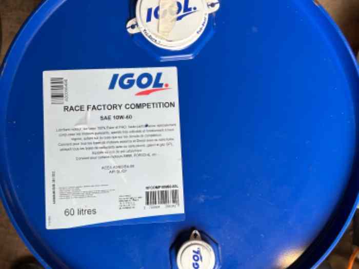 60L Igol 10w60 Race factory Competitio...