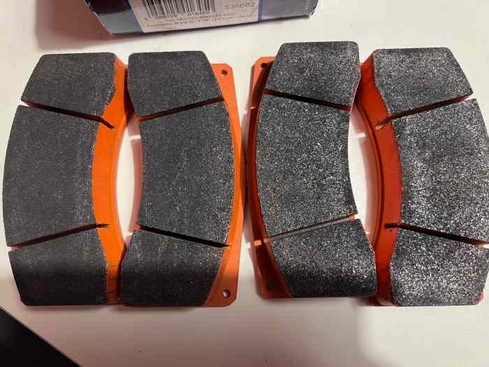 Plaquettes Pagid RS44 Orange S1674