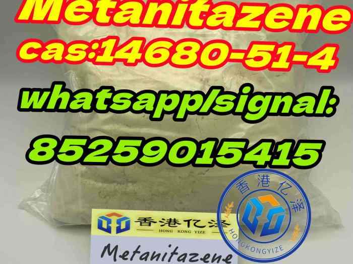 metanitazene cas:14680-51-4 whatsapp:85259015415
