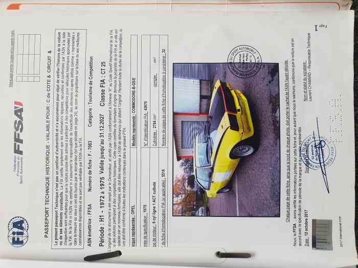 opel commodore groupe 2 1