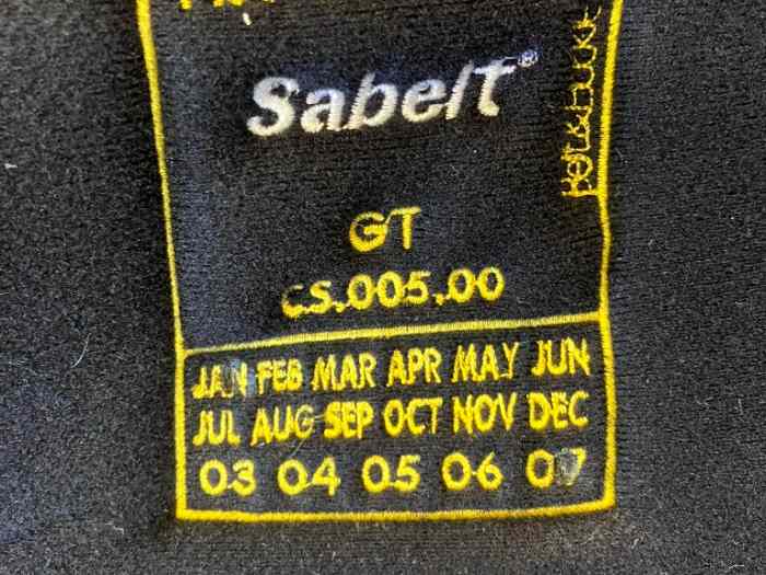Siège baquet Sabelt GT1 1