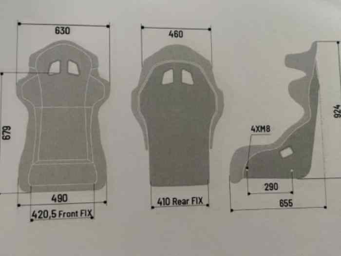 Baquet Sparco PRO ADV plus homologué 5