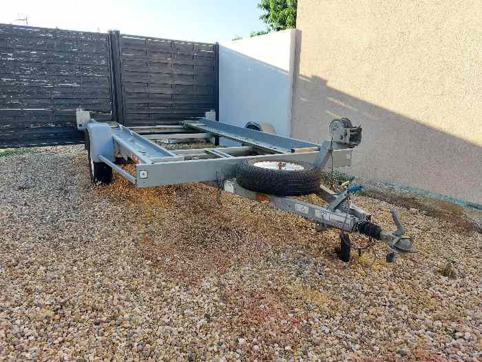 Remorque porte voiture Satellite 1500Kg 0