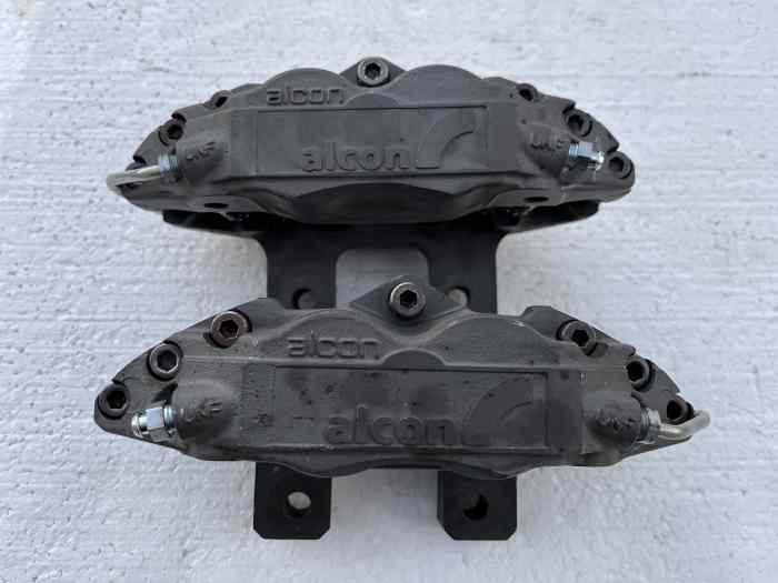 KIT FREINS ALCON 4 PISTONS EN 295X25.4 PEUGEOT / CITROEN NEUF 4