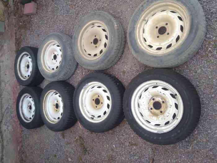 Lot de 8 jantes 106 rallye 0