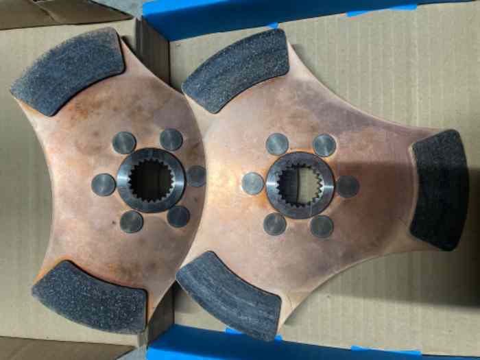 2 disques Embrayage alcon d183 mm 23 cannelures 2