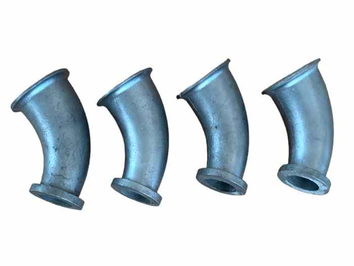 Trombette in alluminio curvate universali 2