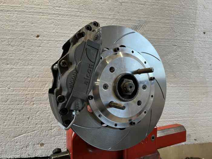 KIT FREINS ALCON 4 PISTONS EN 295X25.4...