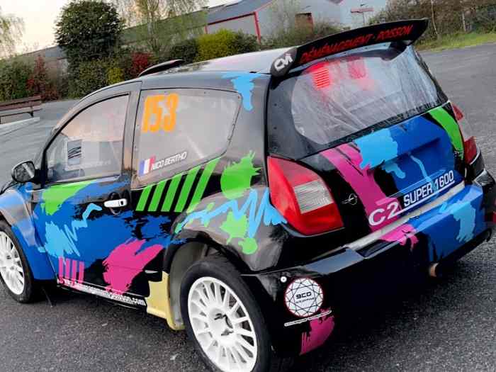 A louer// A vendre //For sale Citroën C2 super 1600 s1600 rallycross 2